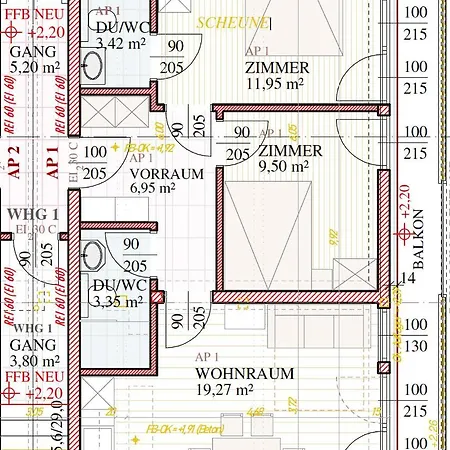 Ehrensberger Apartmán Brixen im Thale